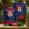 New York Mets Cute Reindeer Ugly Christmas Sweater Christmas Party Gift
