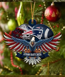 New England Patriots Decorations, Eagles Christmas Ornaments