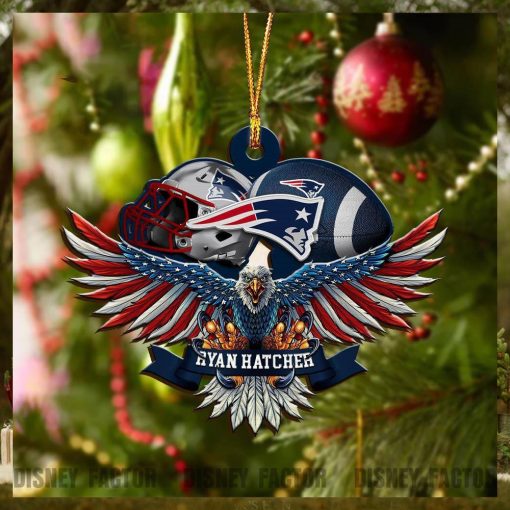 New England Patriots Decorations, Eagles Christmas Ornaments