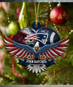 New England Patriots Decorations, Eagles Christmas Ornaments