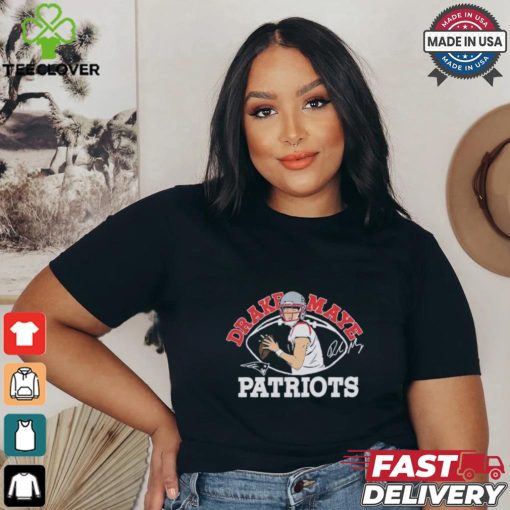 New England Patriots Drake Maye Signature T shirts
