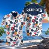 New England Patriots Floral All Over Print Unisex Hawaiian Shirt And Beach Short