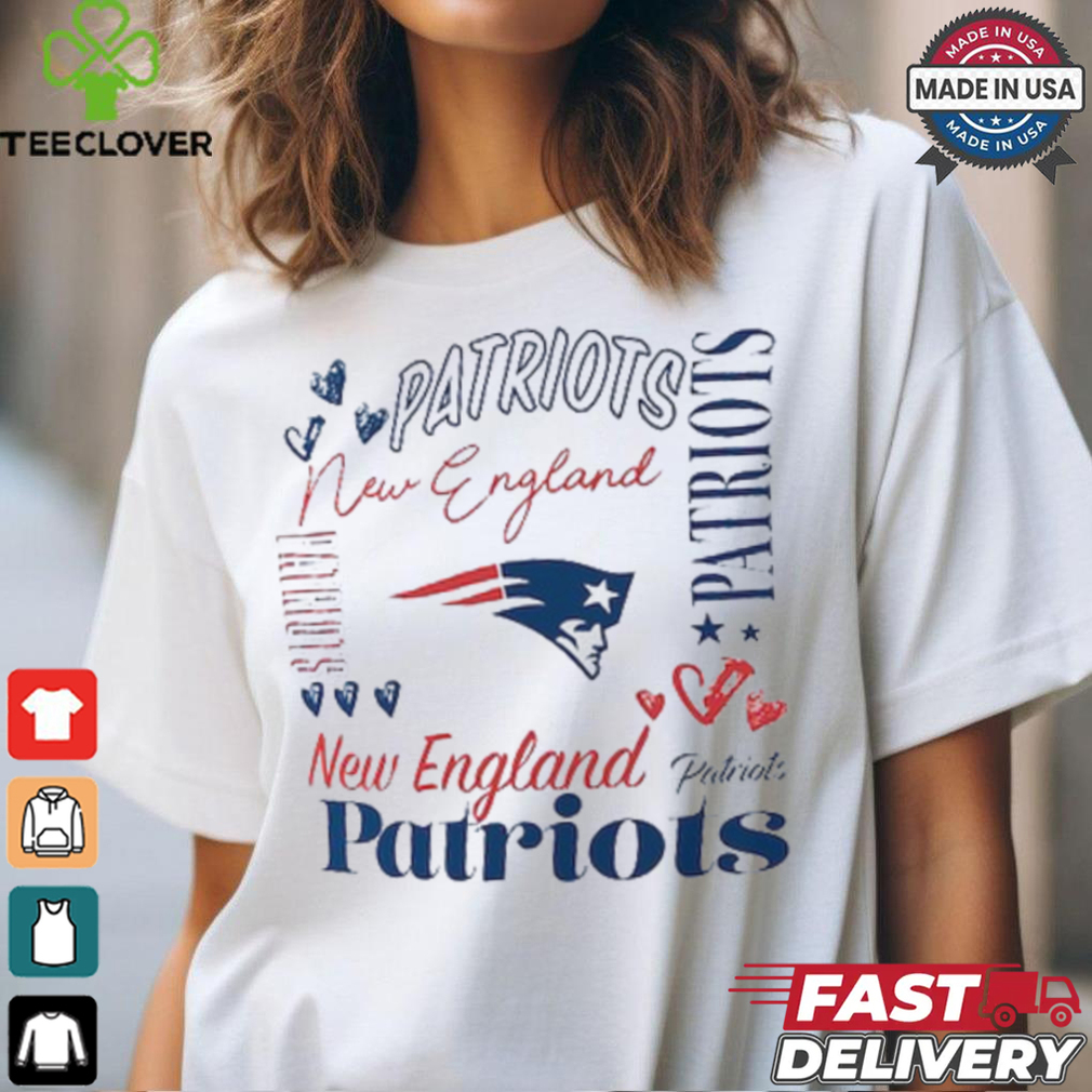 New England Patriots G III 4Her by Carl Banks T Shirt New England Patriots G III 4Her by Carl Banks T Shirt