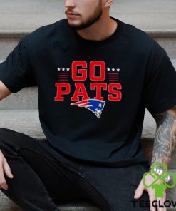 New England Patriots Go Pats Profile Big & Tall Two Sided Shirt