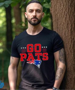 New England Patriots Go Pats Profile Big & Tall Two Sided Shirt