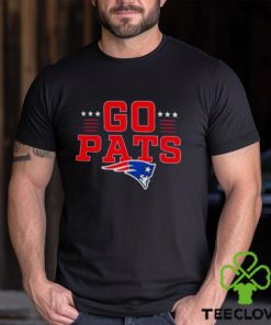 New England Patriots Go Pats Profile Big & Tall Two Sided Shirt