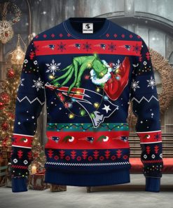 New England Patriots Grinch Christmas Ugly Sweater