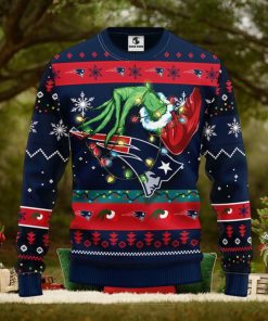 New England Patriots Grinch Christmas Ugly Sweater