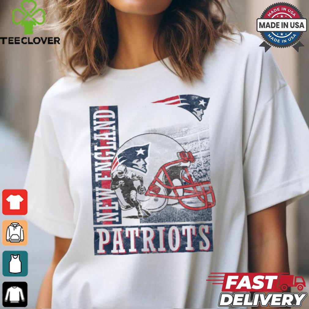New England Patriots Helmet Dash T Shirt New England Patriots Helmet Dash T Shirt