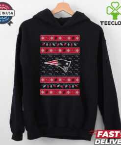 New England Patriots Holiday Lights Sweater T Shirt