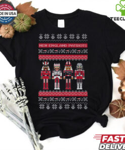 New England Patriots Holiday Nutcracker Sweater T Shirt 3 New England Patriots Holiday Nutcracker Sweater T Shirt
