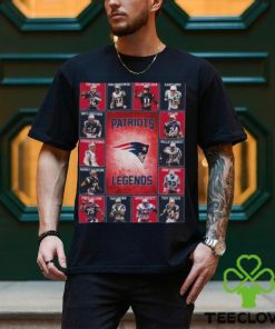 New England Patriots Legends Players 2023 Signatures shirt