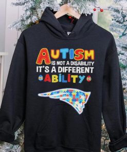 New England Patriots NFL Autism Is Not A Disability 2024 Shirt