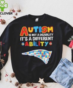 New England Patriots NFL Autism Is Not A Disability 2024 Shirt