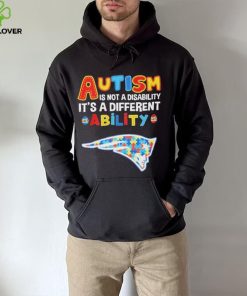 New England Patriots NFL Autism Is Not A Disability 2024 Shirt