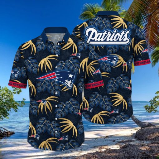 New England Patriots NFL Flower Hawaiian Shirt Impressive Gift For Fans