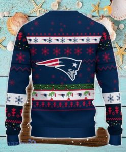 New England Patriots NFL Grinch Hand Funny Christmas Gift Ugly Christmas Sweater Gift Ideas For Fans