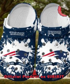 New England Patriots NFL New For This Season Trending Crocs Clogs Shoes