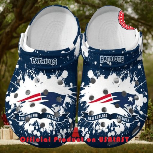 New England Patriots NFL New For This Season Trending Crocs Clogs Shoes