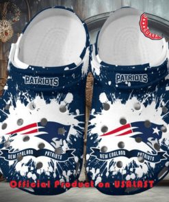 New England Patriots NFL New For This Season Trending Crocs Clogs Shoes