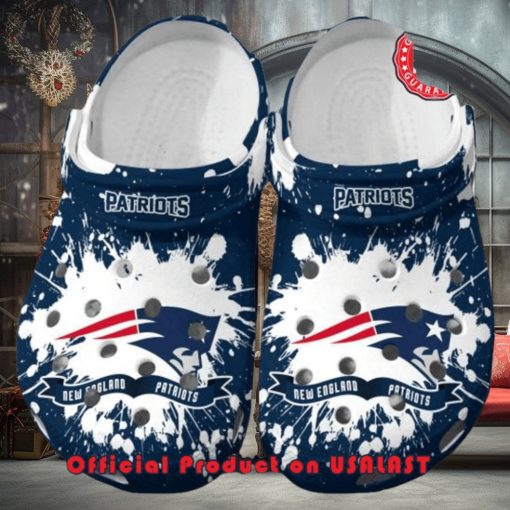 New England Patriots NFL New For This Season Trending Crocs Clogs Shoes