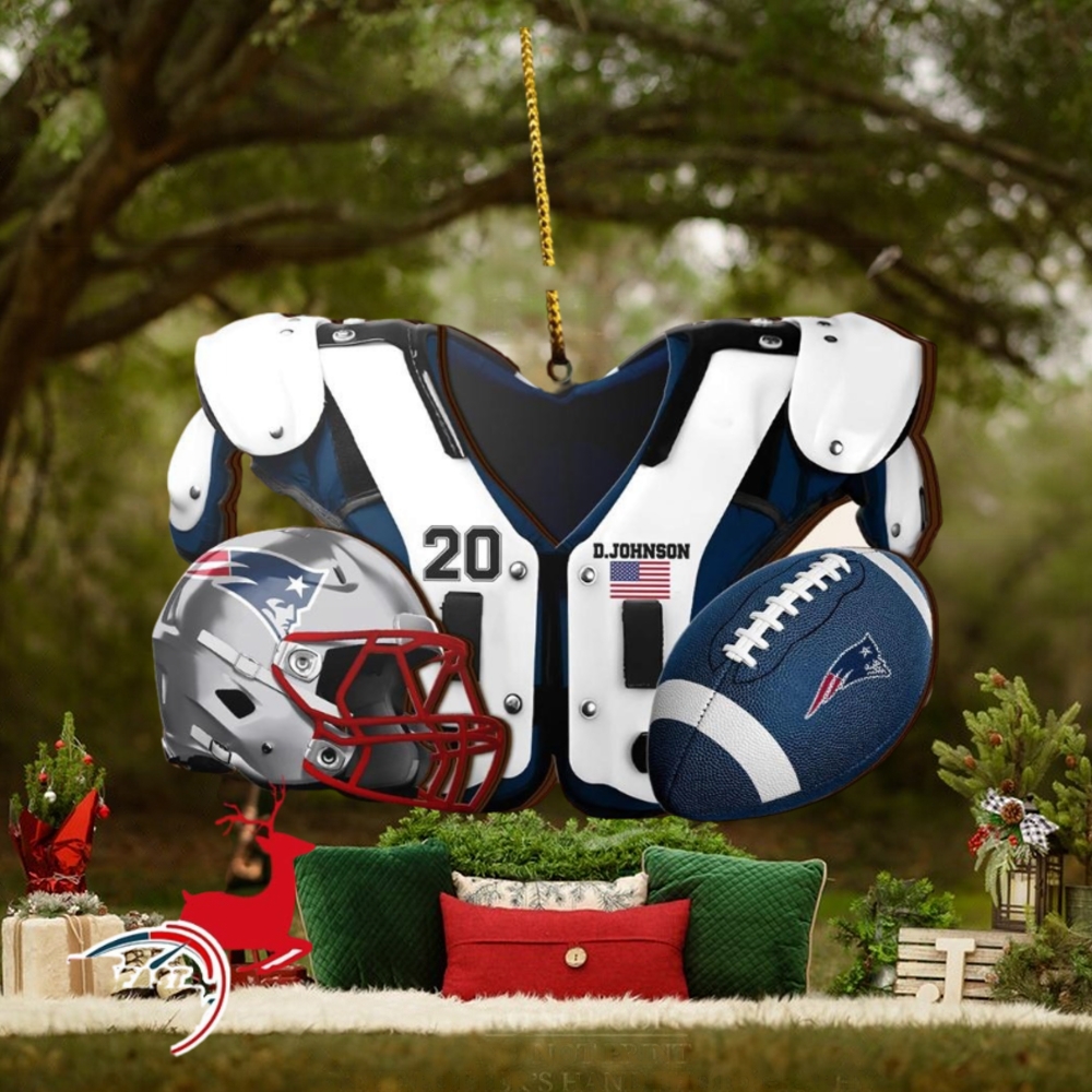 New England Patriots NFL Sport Ornament New England Patriots NFL Sport Ornament