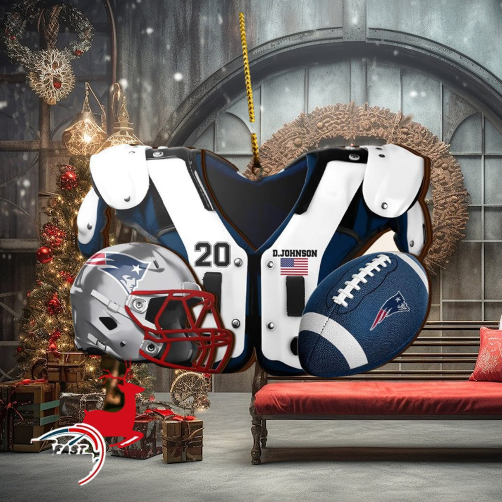 New England Patriots NFL Sport Ornament New England Patriots NFL Sport Ornament