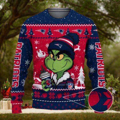 New England Patriots NNHP0022 Ugly Sweater