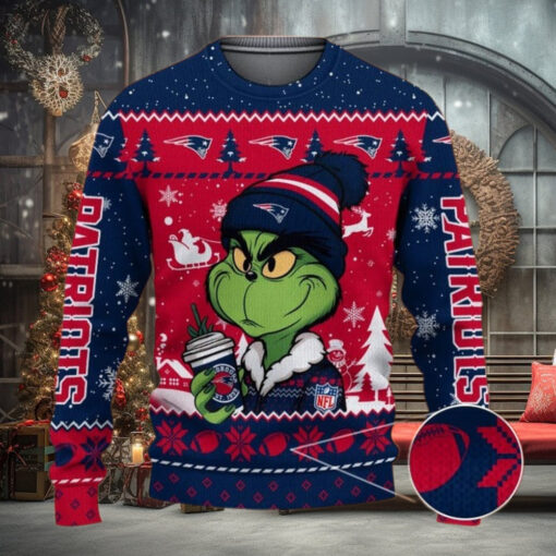 New England Patriots NNHP0022 Ugly Sweater