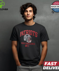 New England Patriots Nike Anthracite Helmet Essential T Shirt