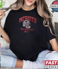 New England Patriots Nike Anthracite Helmet Essential T Shirt