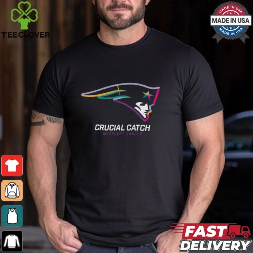 New England Patriots Nike Black 2024 NFL Crucial Catch T Shirt