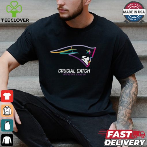 New England Patriots Nike Black 2024 NFL Crucial Catch T Shirt