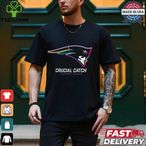 New England Patriots Nike Black 2024 NFL Crucial Catch T Shirt