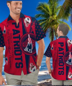 New England Patriots Short Sleeve Button Up Tropical Hawaiian Shirt VER05