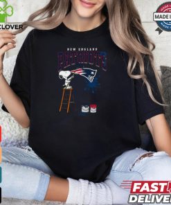New England Patriots Snoopy Painting Shirt