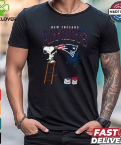 New England Patriots Snoopy Painting Shirt