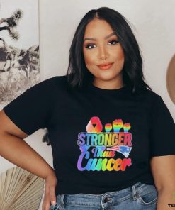 New England Patriots Stronger Than Cancer Nfl 2023 Shirt