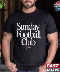 New England Patriots Sunday Football Club Heavyweight T Shirt
