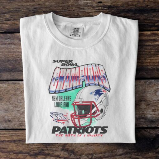 New England Patriots Super Bowl Champions T Shirt