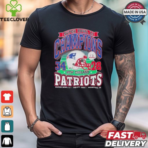 New England Patriots Super Bowl LI Champions Shirt