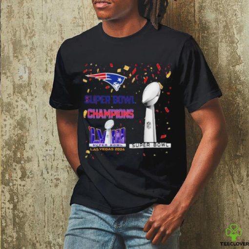 New England Patriots Super Bowl champions LVIII Las Vegas 2024 hoodie, sweater, longsleeve, shirt v-neck, t-shirt