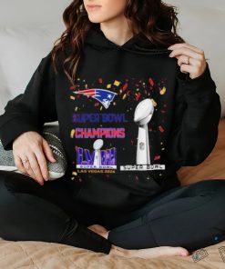 New England Patriots Super Bowl champions LVIII Las Vegas 2024 hoodie, sweater, longsleeve, shirt v-neck, t-shirt