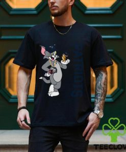 New England Patriots T Shirt Print Tom And Jerry Nfl Tom And Jerry Tshirt For Fans