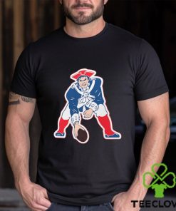 New England Patriots Team Authentic Logo Personalized Name & Number T Shirt