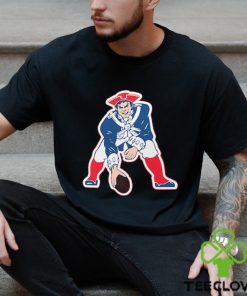 New England Patriots Team Authentic Logo Personalized Name & Number T Shirt
