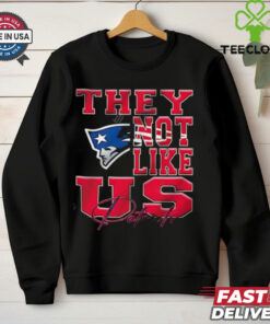New England Patriots They Not Like Us NFL Football shirt 1 New England Patriots They Not Like Us NFL Football shirt