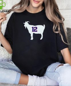 New England Patriots Tom Brady goat 12 shirt