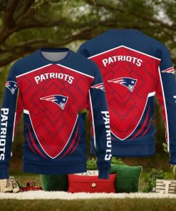 New England Patriots Ugly Christmas Sweater For Fans