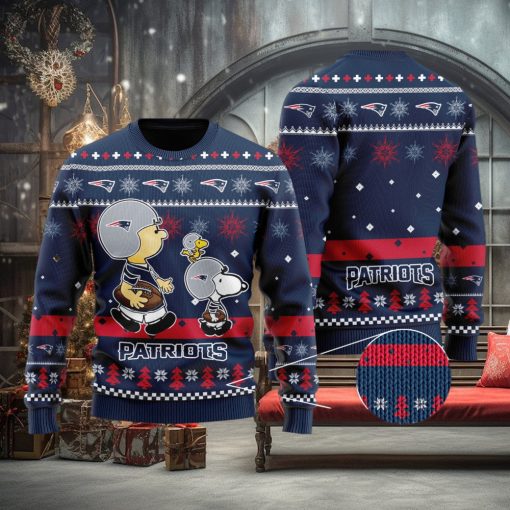 New England Patriots Ugly Sweater Limited Textile Color Gift Fans AOP For Men And Women